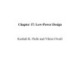 Lecture VLSI Digital signal processing systems: Chapter 17 - Keshab K. Parhi