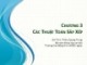 Bài giảng Cấu trúc dữ liệu và giải thuật: Chương 3 - Th.S Thiều Quang Trung
