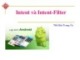 Bài giảng Lập trình Android: Intent và Intent-Filter - ThS.Bùi Trung Úy