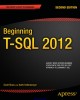 Ebook Beginning T-SQL 2012 (Second edition): Part 2
