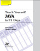 Ebook Teach yourself java in 21 days: Part 1