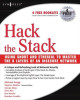 Ebook Hack the stack - Using snort and ethereal to master the 8 layers of an insecure network: Part 2