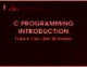Bài giảng C Programming introduction: Tuần 6 - Câu lệnh rẽ nhánh