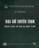 Ebook Đại số tuyến tính qua các ví dụ & bài tập: Phần 2