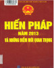 Ebook Hiến pháp năm 2013 và những điểm mới quan trọng: Phần 1