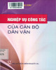 Ebook Nghiệp vụ công tác của cán bộ dân vận: Phần 2