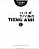 Ebook Chủ đề từ vựng tiếng Anh (Tập 1): Phần 2