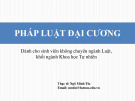 Bài giảng Pháp luật đại cương (Dành cho sinh viên không chuyên ngành Luật, khối ngành Khoa học Tự nhiên) - Bài 9: Luật Lao động