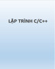 Giáo trình Lập trình C/C++