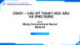 Bài giảng Các kỹ thuật học sâu và ứng dụng: Bài 3 - TS. Nguyễn Vinh Tiệp