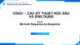 Bài giảng Các kỹ thuật học sâu và ứng dụng: Bài 8 - TS. Nguyễn Vinh Tiệp