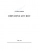 Giáo trình Điện động lực học: Phần 2 - Đoàn Thế Ngô Vinh