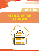Bài giảng Kiến trúc máy tính và hợp ngữ: Cài đặt bộ xử lý MIPS 32 bit thu gọn - GV. Chung Thùy Linh