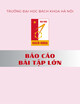 Báo cáo bài tập lớn: Hệ thống POS của cửa hàng bán đồ ăn nhanh