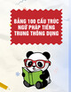 Bảng 100 cấu trúc ngữ pháp tiếng Trung thông dụng